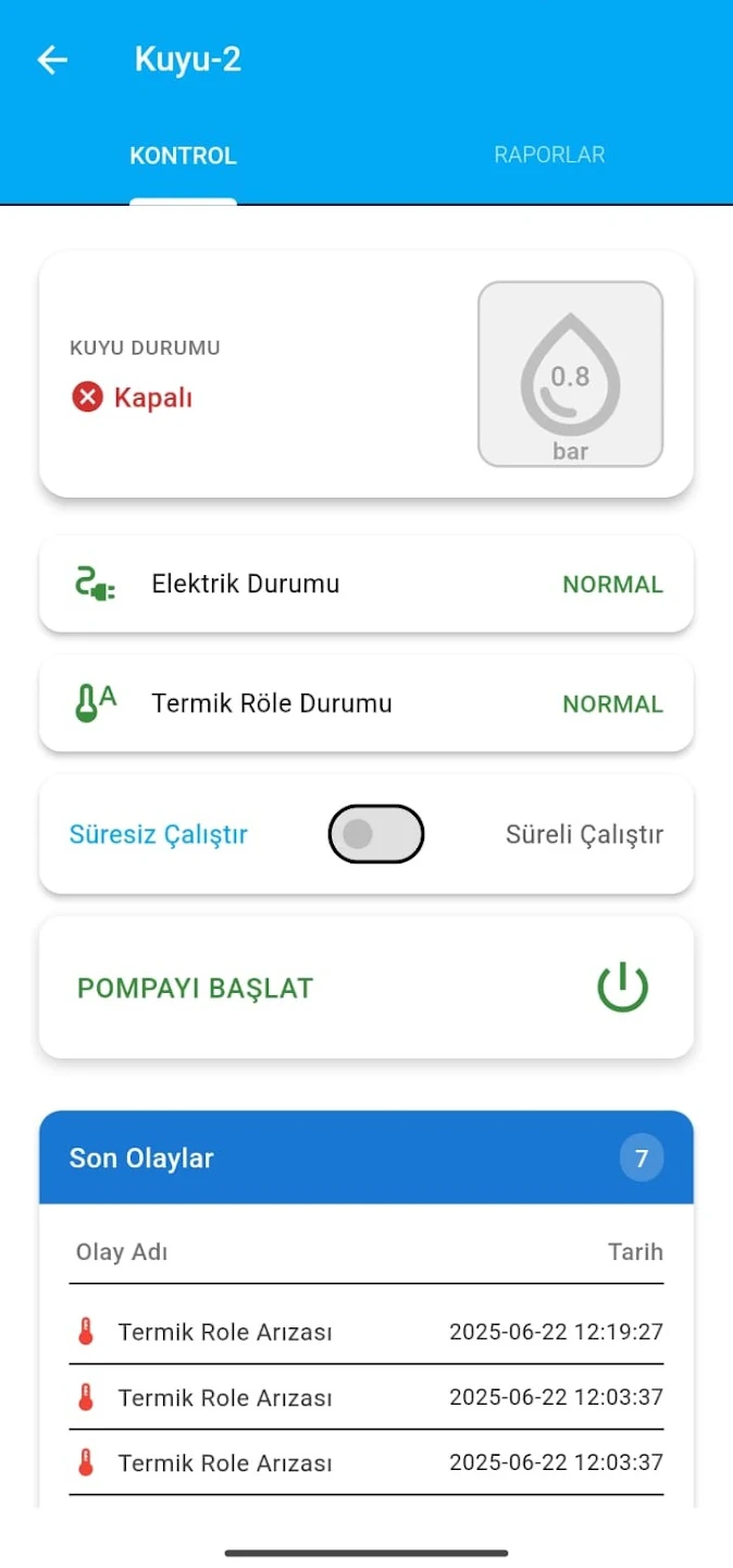 Agrocontrol mobil ekran 6